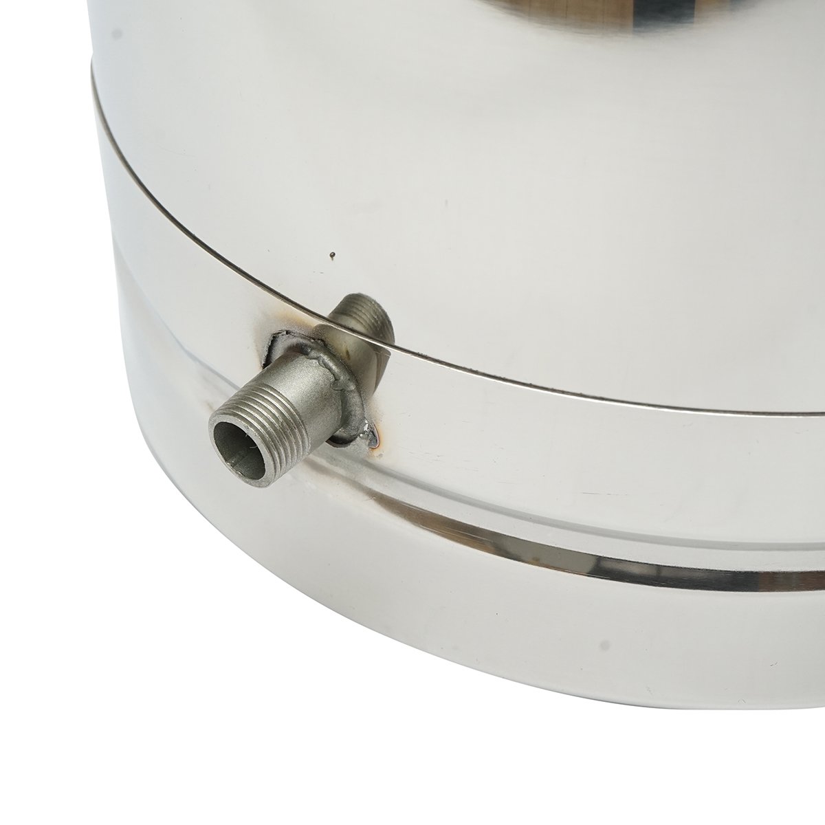 Bidon de inox pentru lapte cu capac 40L cu robinet aparat de muls vaci Breckner Germany